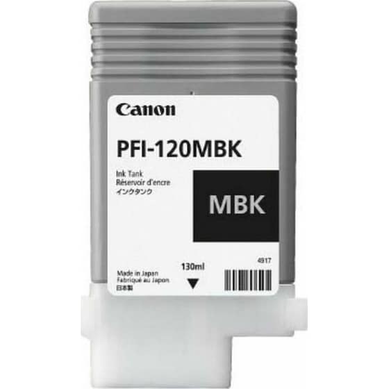 Canon PFI-120MBK Μαύρο Matte Μελάνι Εκτυπωτή 2884C001 image 0