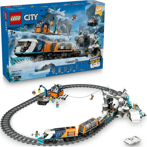 LEGO® City Explorers' Arctic Polar Express Train (60470) image 1