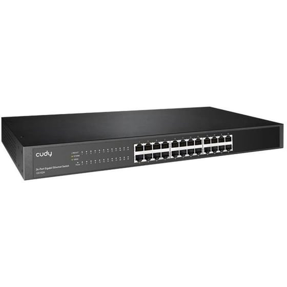 Cudy GS1024 Network Switch Unmanaged L2 Gigabit Ethernet (1000 Mbps) 24-Port Metal image 1