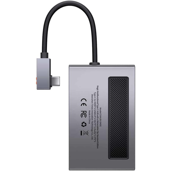 Docking Station Baseus CAHUB-DA0G 6-Port USB 3.0 συμβατό με USB-C image 2