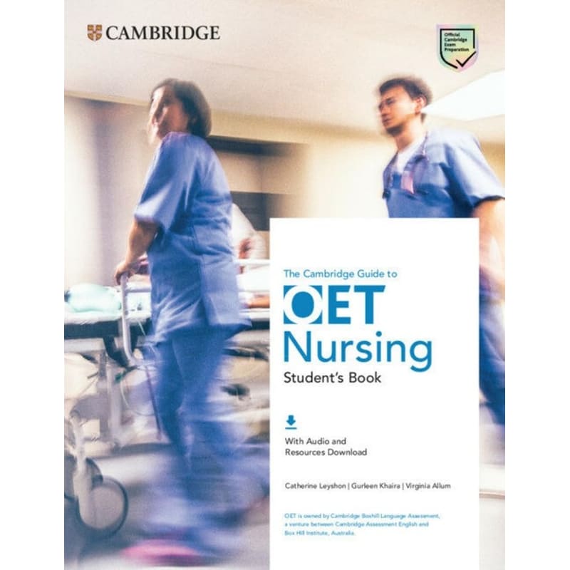 The Cambridge Guide to OET Nursing Students Book with Audio and Resources Download