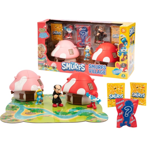 Σετ Παιχνιδιού Gioch Preziosi Στρουμφάκια: Το Στρουμφοχωριό image 0