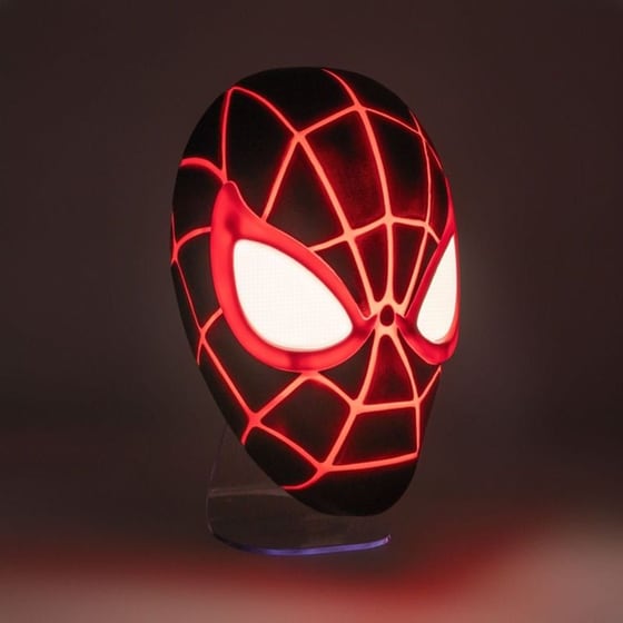 Φωτιστικό Paladone Spiderman Morales Mask Light image 3
