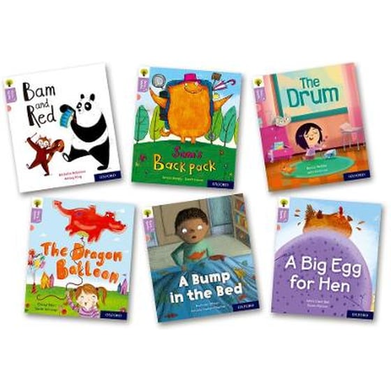Oxford Reading Tree Story Sparks: Oxford Level 1+: Mixed Pack of 6 image 0