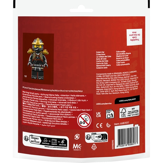 LEGO®  Mini-Builds Ninja Coles Car (30723) image 1