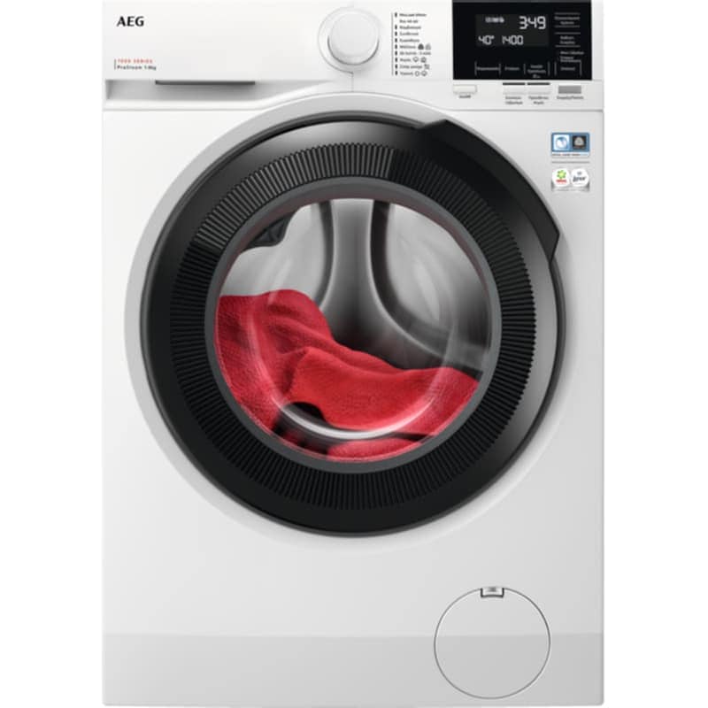 AEG AEG LFR71844BG 8 kg 1.400 Στροφές Λευκό Πλυντήριο Ρούχων