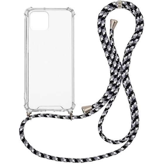 Θήκη Apple iPhone 12 Pro Max - Sonique με Κορδόνι Armor Clear - Μαύρο image 0