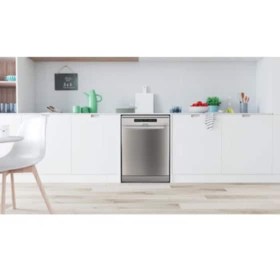 INDESIT D2F HD624 AS για 14 Σερβίτσια Ασημί Πλυντήριο Πιάτων image 3