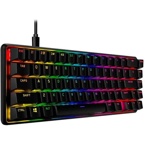 HyperX Alloy Origins 65 Gaming Μηχανικό Ενσύρματο Πληκτρολόγιο RGB - Μαύρο  (US) image 2