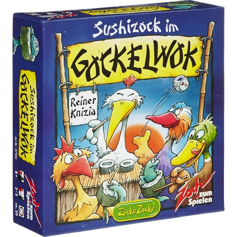 Επιτραπέζιο Παιχνίδι Zoch Zum Spielen Sushizock Im Gockelwok