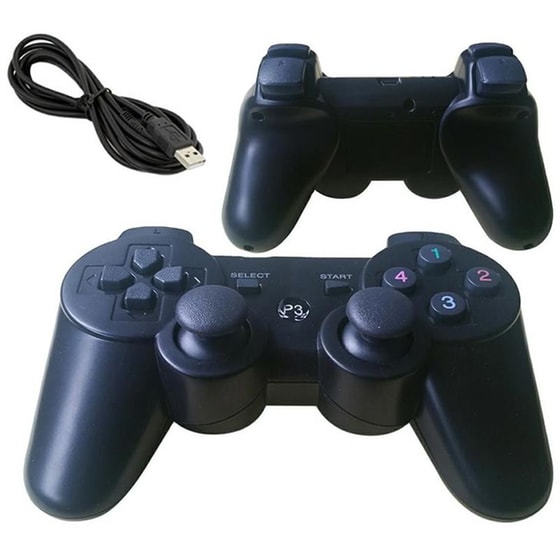 Aria Trade Ενσύρματο Gamepad για PS3 Μαύρο image 0
