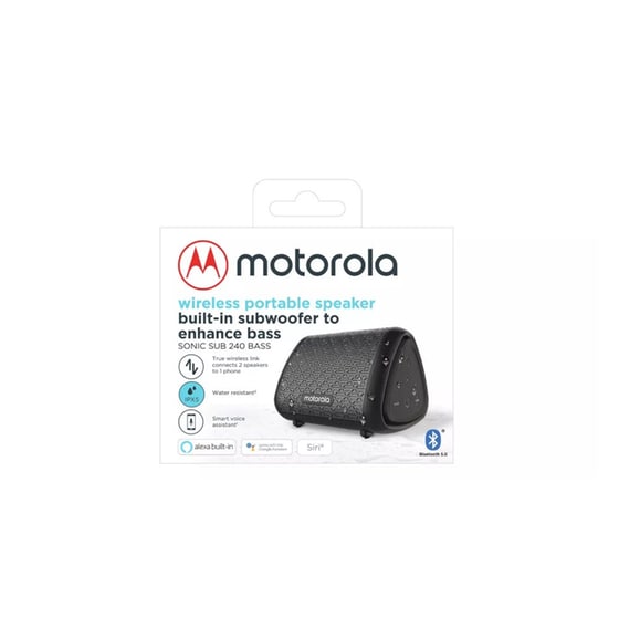 Φορητό Ηχείο Motorola Sonic Sub 240 - Μαύρο image 5