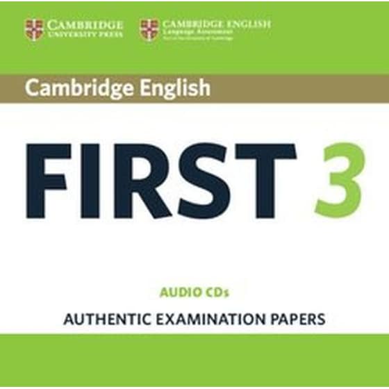 Cambridge English First 3 Audio CDs image 0