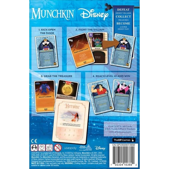 Munchkin - Disney Επιτραπέζιο Με Κάρτες image 1