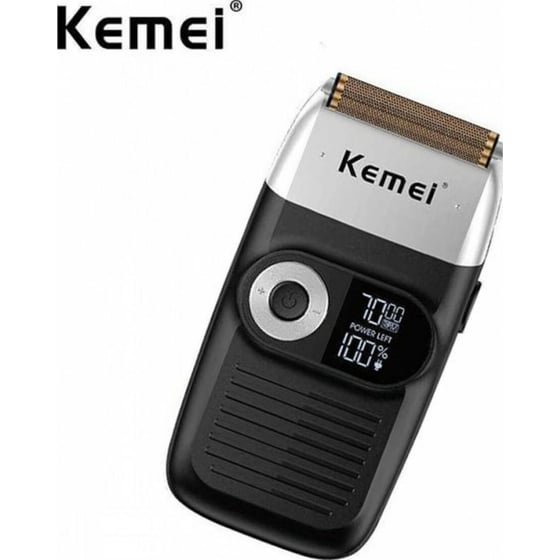 Ξυριστική Μηχανή ΚΕΜΕΙ KM-2026 Μαύρο image 3