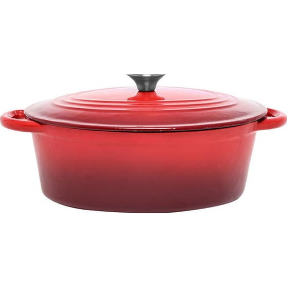 Γάστρα ESTIA IRON 01-14599 30 cm - Κόκκινο image 1