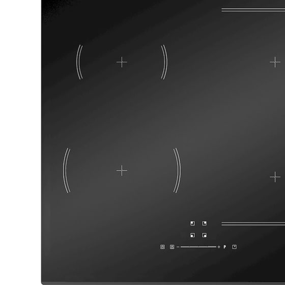 BERTAZZONI P604I1B26NVS 59 cm Μαύρο Εστία Επαγωγική Αυτόνομη image 3