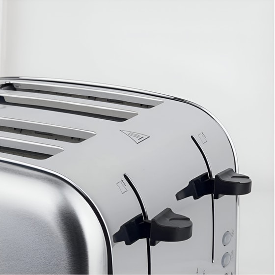 H.KOENIG TOS14 4 Θέσεων 1500W Inox Φρυγανιέρα image 1