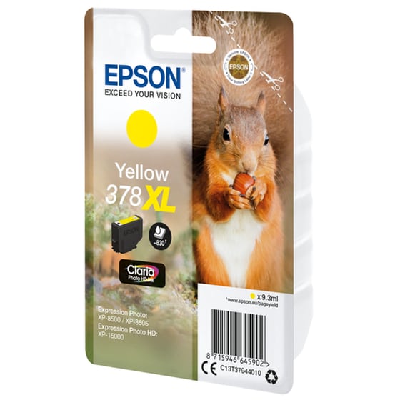 Epson 378XL Κίτρινο Μελάνι Εκτυπωτή C13T37944010 image 2