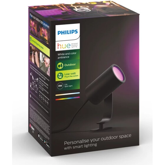 Έξυπνο φωτιστικό σποτ εξωτερικού χώρου Philips Hue Lily 8W image 8