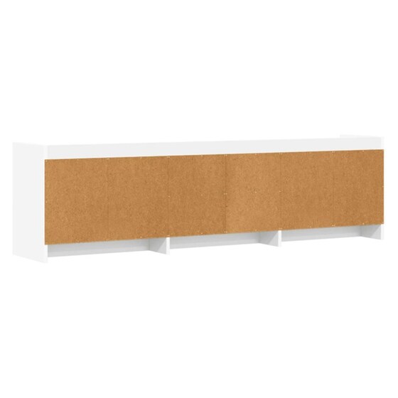 Έπιπλο Τηλεόρασης VidaXL 168 x 33 x 47 cm - Λευκό image 6