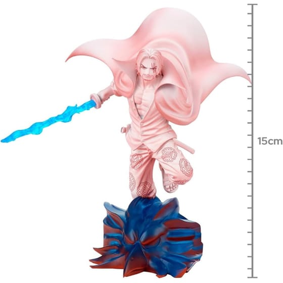 Banpresto Senkouzekkei: One Piece Film Red - Shanks Statue (11cm) (88408) image 1