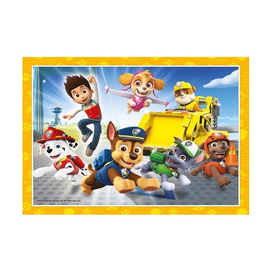 Παιδικό Παζλ Clementoni 4 In 1 Supercolor Nickelodeon Paw Patrol (72 Κομμάτια) image 4