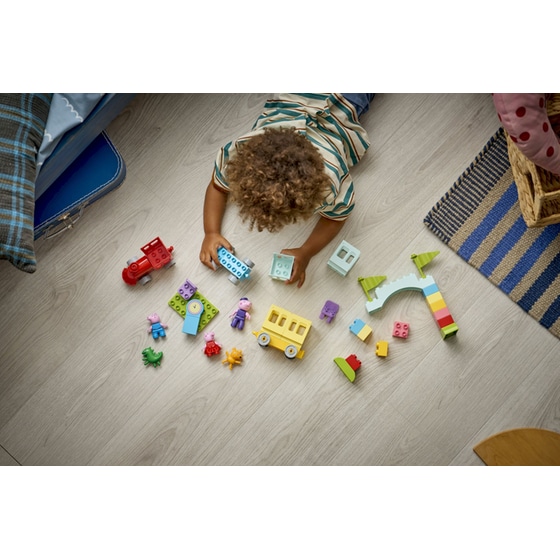 LEGO® DUPLO® Πέππα το Γουρουνάκι Βόλτα με Τρένο με τον Παππού Γουρουνάκη (10466) image 5