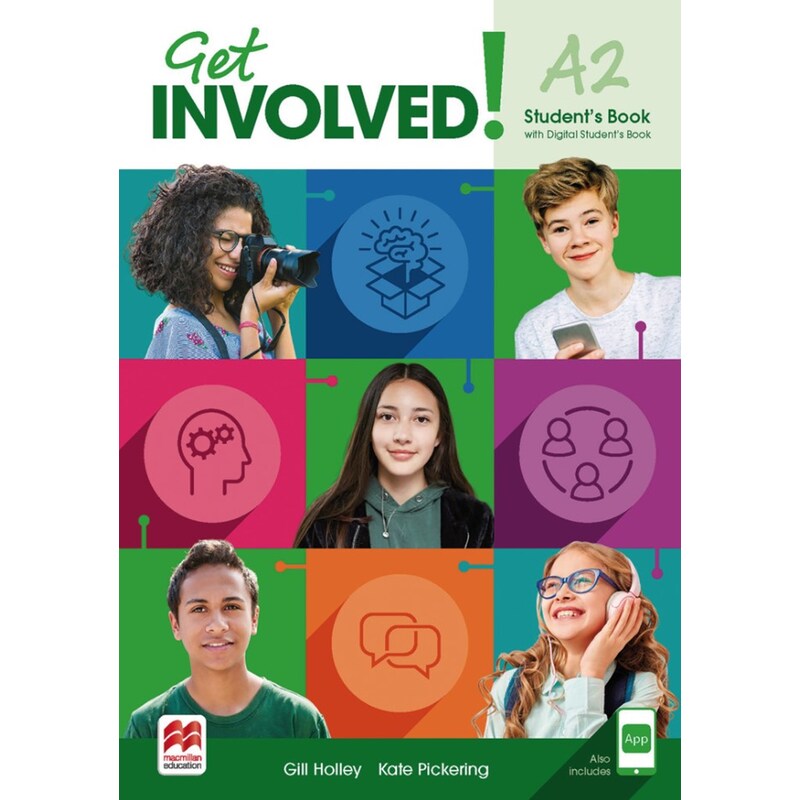 Get Involved! A2 Students Book with Students App and Digital Students Book
