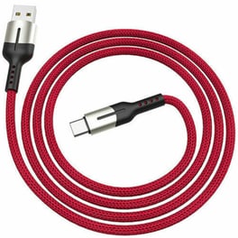 Καλώδιο LAMTECH 5A USB-A - Type C - 1.2m - Κόκκινο