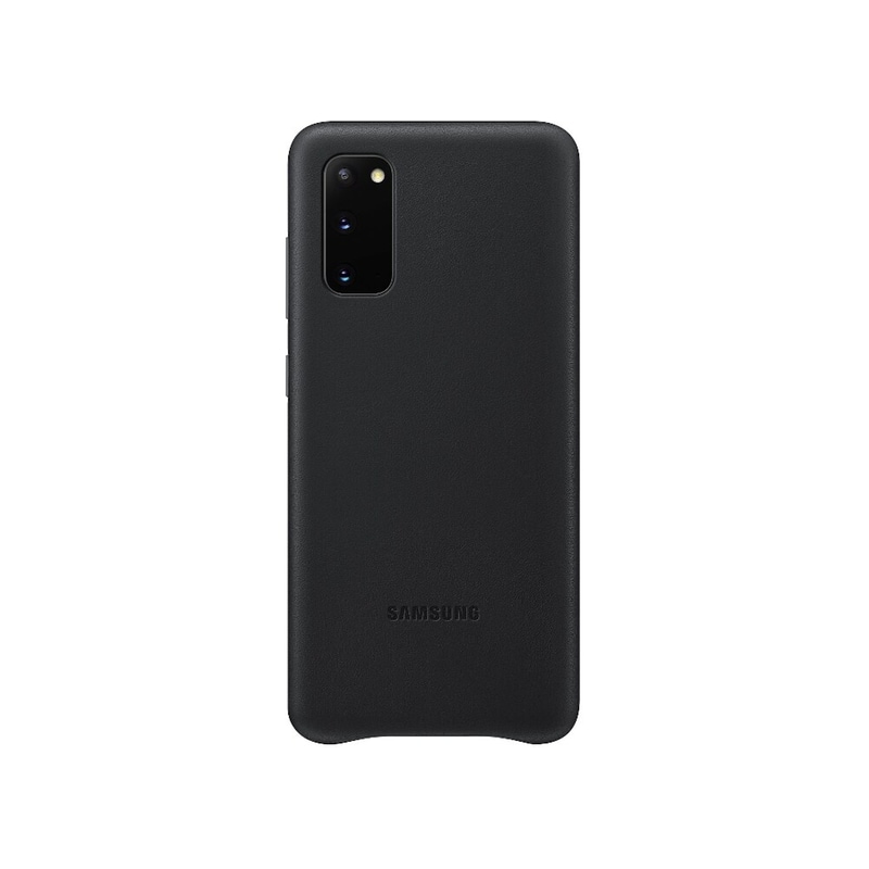 SAMSUNG Θήκη Samsung Galaxy S20 - Samsung Leather Cover - Μαύρο