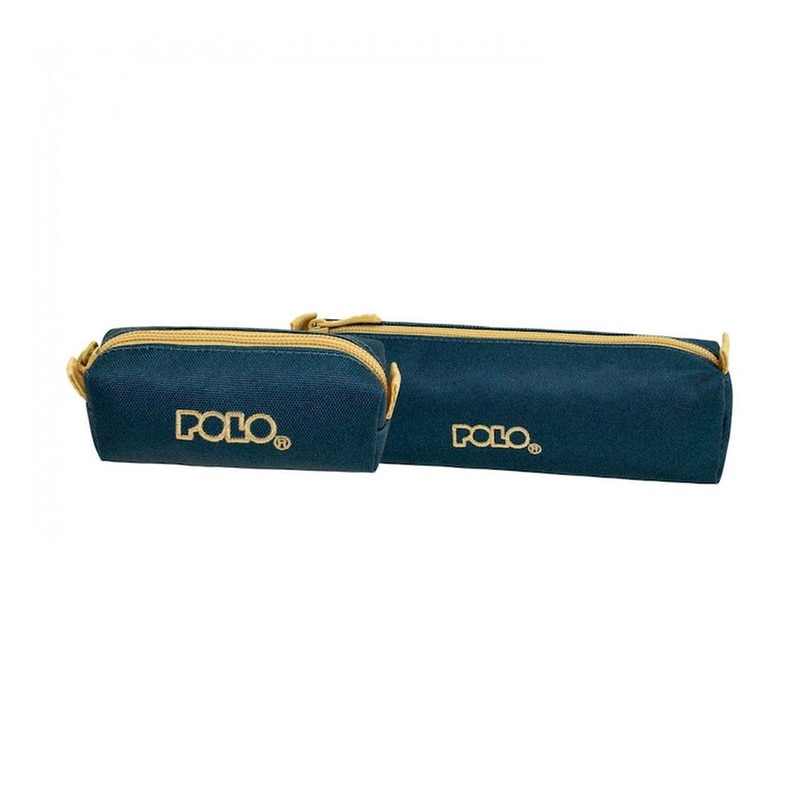 Κασετίνα Βαρελάκι Polo Original Wallet Dos Petrol Blue/Yellow