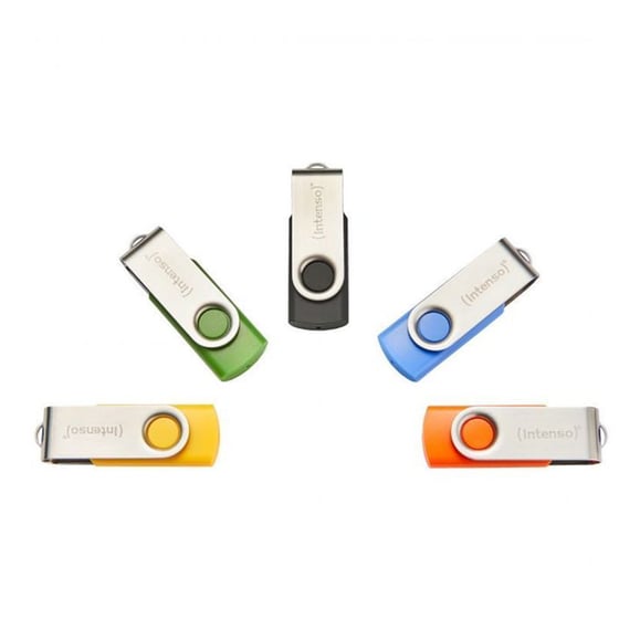 Intenso Basic Line 64GB USB 2.0 Stick (5τμχ) image 1