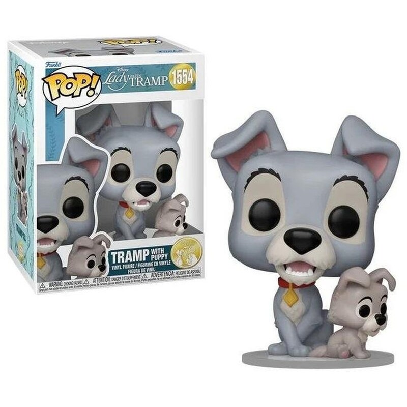 Φιγούρα Funko Pop! Disney: The Lady And The Tramp - Tramp With Puppy #1554