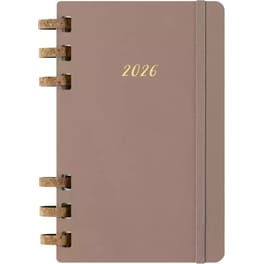 Ημερολόγιο Σπιράλ Moleskine 2026 12Μ Large Spiral Almond Hard