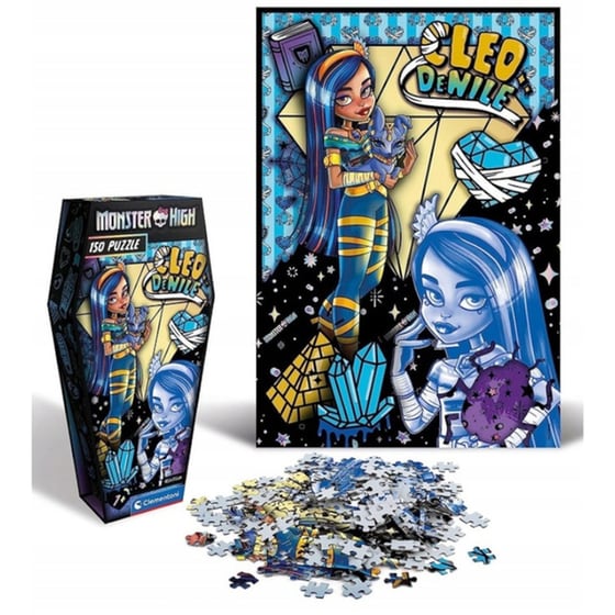 Παιδικό Παζλ Monster High Coffin Pack Cleo De Nile Clementoni (150 Κομμάτια) image 2