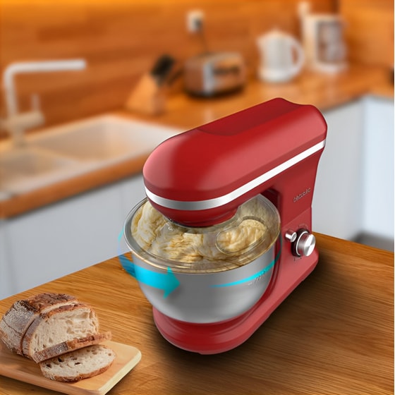 CECOTEC Cecomixer Merengue Ice-Cream CEC-03903 1200 W 5 L Κόκκινο Κουζινομηχανή image 4