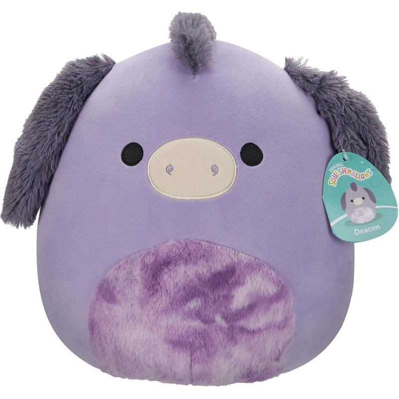 JAZWARES Λούτρινo Jazwares Squishmallows Deacon The Purple Donkey (30.5cm)