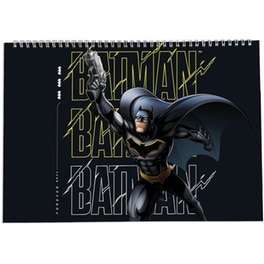 Μπλοκ Ζωγραφικής Graffiti Batman Με Αυτοκόλλητα 23Χ33 40 Φύλλων