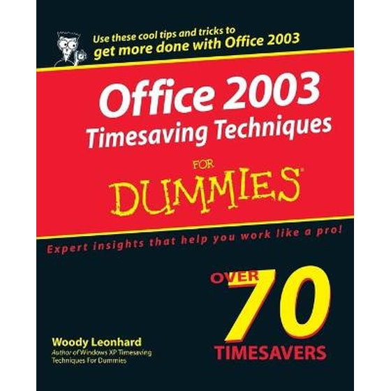 Office 2003 Timesaving Techniques For Dummies image 0