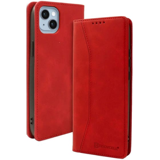Θήκη Apple iPhone 15 - Bodycell Book Case - Red image 0
