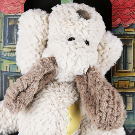 Λαμπάδα&nbsp;Synchronia&nbsp;Λούτρινο&nbsp;Σκυλάκι&nbsp;Heart&nbsp;Gold image 3