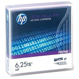 Μαγνητικό μέσο αποθήκευσης Hp LTO-6 Ultrium 6.25TB RW