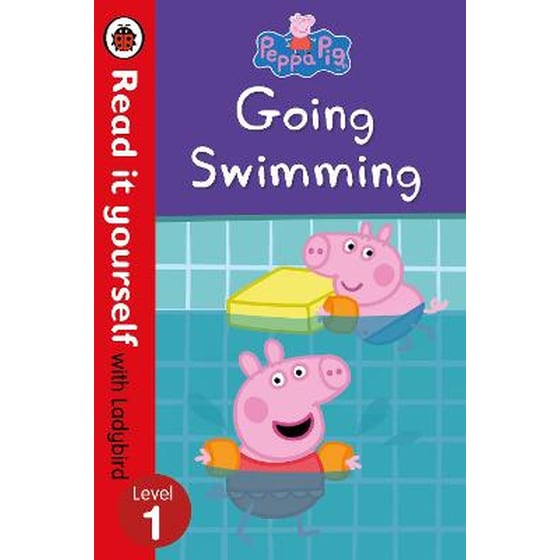 Peppa Pig: Going Swimming -  Read It Yourself with Ladybird Level 1 image 0