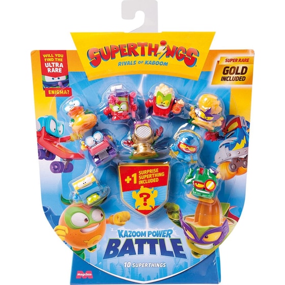Superthings Μικροπλάσματα Power Battle Blister 9+1 Φιγούρες - Τυχαία Επιλογή image 1
