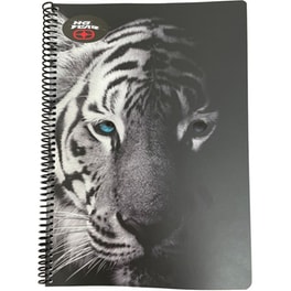 Τετράδιο Σπιράλ No Fear Α4 2 Θεμάτων Long Board-Tiger (1 Τεμάχιο)