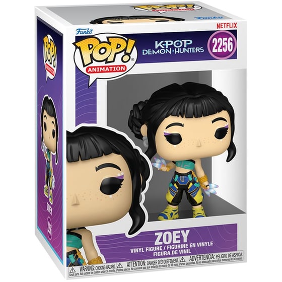Funko Pop! Animation: K-Pop Demon Hunters - Zoey #2256 image 1