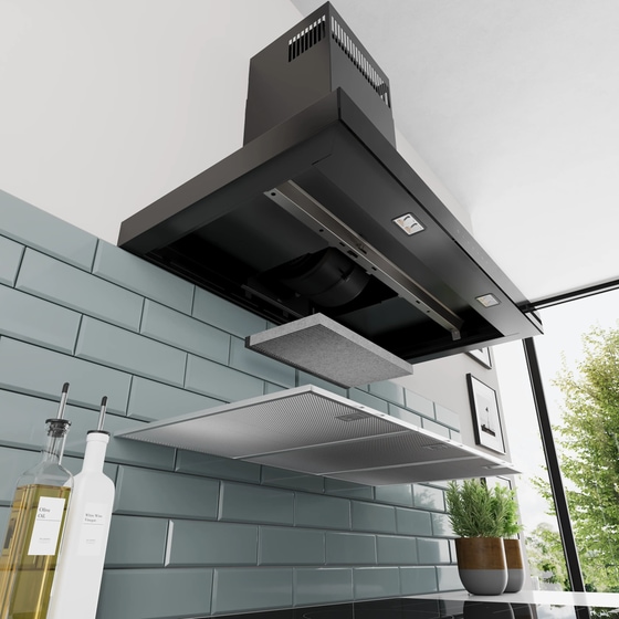 BOSCH DWB95CC30 90 cm Inox Απορροφητήρας Καμινάδα - Τζάκι image 6