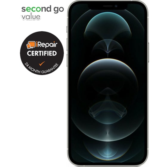 Μεταχειρισμένο Apple iPhone 12 Pro Max 128GB Silver second go value Certified by iRepair image 2