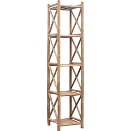 Ραφιέρα VidaXL από Μπαμπού 35x35x152 cm - Μπεζ